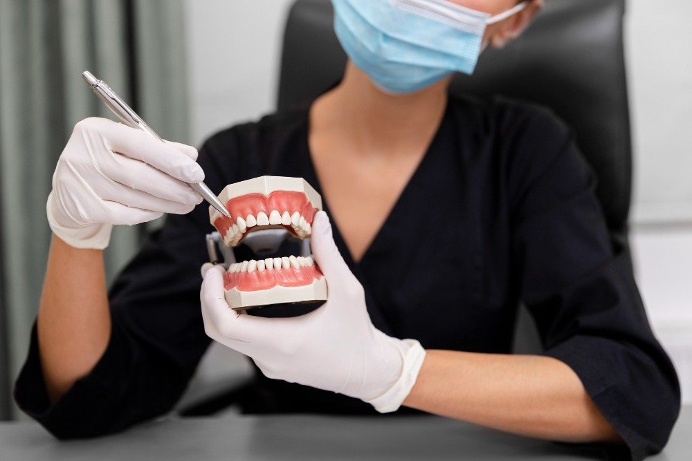 full denture eating guide